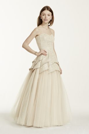 david bridal prom dress